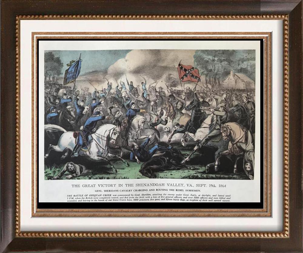 Civil War: The Great Victory In The Shenandoah Valley Virginia September 19, 1864